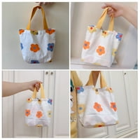 Rosarivae Mini cvjetna torba ručna torba za platnu torba za pohranu za pohranu torbica za djevojčicu