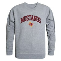 Midwestern State University Mustangs Campus Fleece Crewneck Duks pulover