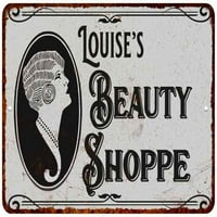 Louise's Beauty Shoppe Chic Sign Vintage Dekor Metalni znak 108120021086