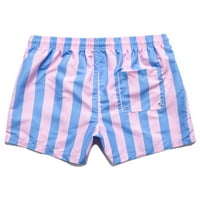 HAITE MENS cvjetni print izvlačenja mini pantalona Lounge Tree ispisao ljetne kratke hlače za odmor