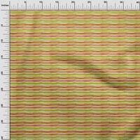Onuone pamuk poplin svijetlo žuta tkanina Stripe i cvjetni blok šivaći materijal za šivanje tkanina