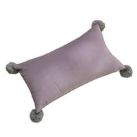Bacanje jastuci baršunaste jastučni jastučni jastuk navlaka kauč uredskog struka jastuk za krevet pravougaona