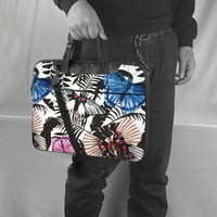 Leptiri i Havaii cvjetna torba za laptop za žene muškarci 15.6 Slim Multi-function futrola za laptop