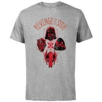 Star Wars osveta Sith Lords - pamučna majica kratkih rukava za odrasle - prilagođeno-atletski heather
