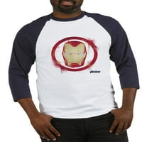Cafepress - Heron Man Head - pamučni bejzbol dres, košulja rukavskog rukava