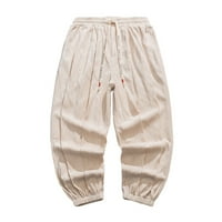 Leey-World Cargo Hlače za muškarce Patchwork hlače Puni sportski džep Ležerne prilike, FITNESS BodyBuilding