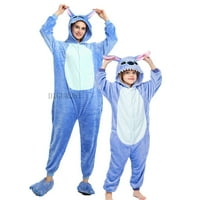 Kokopeanov kenguroo pidžama za odrasle Panda životinjski Onesie žene muškarci par novih zimskih pidžama