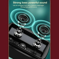 DocOoler JY- BT bežični zvučnik subwoofer 1500mAh Sound Bar Stereo Music Player 3D stereo bas Surround