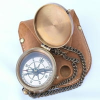 Vintage Compass mesingani džepni kompas Pomorski brod Magnetni kompas od 10