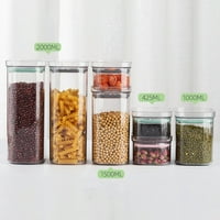 KISKICK KONTEJNER GRADA KRIVNOSTI: kvadratni spremnik za zaštitu od suve hrane sa dobrom zaptivom