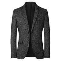 Ženska jakna s dugim rukavima vruća prodaja za čišćenje muške jednokradne modne modne plairane odijelo Business Coustery Suit Wonewood