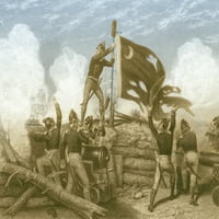 Odbrana Fort Moultrie, poster Ispis izvora nauke