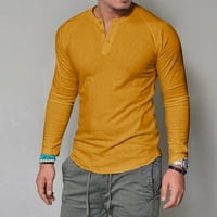 Leey-World Muns majica Muška duga boja okrugla pulover pulover pulover Ležerni muške majice muške bluze