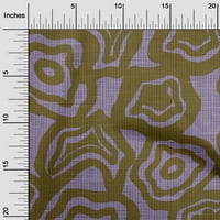 Onuone pamuk poplin tamno maslina zelena tkanina apstraktna cvjetna šivaća materijala za ispis tkanine sa dvorištem široko