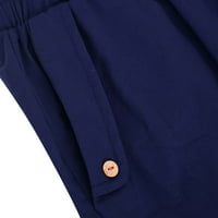 Levmjia Womens Yoga Capri pantalone plus veličina udobne obrezive za slobodno vrijeme hlače za hladne
