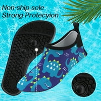 DMQupv cipele za djevojčice Plivanje cipele Vodeni park Crtani guma za plažu s cipelama za plažu kože