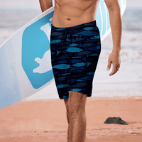 Muška kupaćim trupovima Brze suho kratke hlače Boy plaže kratke hlače za muškarce sa džepovima Elastične