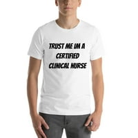 Poverite mi sertifikovanu kliničku medicinsku medicinsku majicu kratkih rukava majica u nedefiniranim