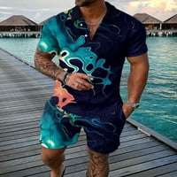 Muške kratke hlače za muške kratke rukavice kratkih rukava kratkih rukavica na plaži Tropski havajlji