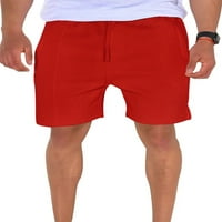 Prednji protok muške kratke hlače za kratke dno Elastične struke Ljetne kratke hlače Vježba Havajska