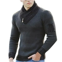 SoftMallow šal džemper pleteni pulover Duks dugih rukava Muška odjeća za šivanje duks za šivanje jesen