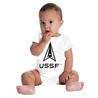 Logo Sjedinjene Države Space Force Romper dječaci ili djevojke Dječje dječje Brisko marke 18m