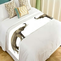 Slonova kreveta za posteljinu za posteljinu od posteljine