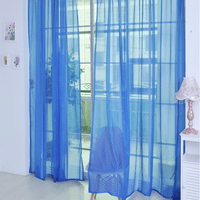Takeoutsono čista boja prozora za zavjese za zavjese od prozora za zavjese čiste čiste šal valenosti