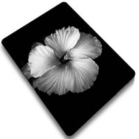 Kaishek plastična tvrda zaštitna kućišta Shell Conser Contectible Objavljen MacBook Air S & + crni poklopac