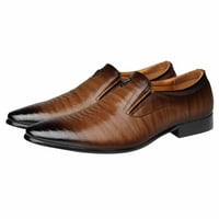 Vučene muške haljine cipele kože muške Oxfords Business Casual Haljine cipele za muškarce Classic Formalno
