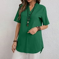 Ženski kratki rukav elegantni poslovni bluza Osnove odjeće Ženska opruga za slobodno vrijeme Tunika