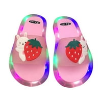 Anuirheih LED sretne papuče za ljeto Dječji crtani slatki sandale Shining Walking Artefact 4-6 $ Off