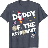 Tata majica za rođendanske majice za rođendanske zabave astronauta