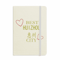 Grad Huizhou potpisuje umjetnost deco modna bilježnica službeni tkaninski tkanini Clastični dnevnik