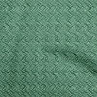 Onuone pamučna kambrska tamnozelena tkanina apstraktna šivaća tkanina od dvorišta otisnuta DIY odjeća šiva se