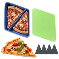 Lomubue Silikon za skladištenje pice za spremanje za višekratnu upotrebu prije odjeljaka za suđe sigurnu ekološku silikonsku pizzu bo kućna opskrba