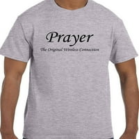 Christian Isus molitva Originalna majica bežične veze
