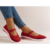 Tenmi dame hodanje cipele platforme casual comfort comfort mary jane elastični bend klinovi žene ženske