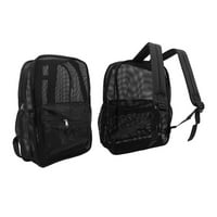 Studentski ruksak, teški ruksak za vezu sa velikim kapacitetom za sport za plivanje crno