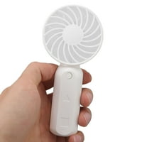 Prijenosni ventilator, brzi motor Šareni gradijentni lagani ručni nivo ventilatora za podešavanje vjetra USB punjenje sa vrpcom za putovanja