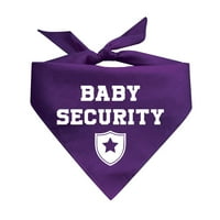 Sigurnost beba sa badge trokutom Dog Bandana