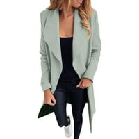 Felwors kaput za ženska jakna s dugim rukavima čipka majica majica