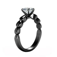 Bazyrey ženski prstenovi ljubavni oblikovani zircon prsten modne boje ljubitelji zaljubljeni prsten