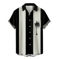 Buigttklop Nema granica Muška majica Clearence Plus Veličina Letnje havajske stilske majice kratkih