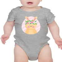 Slatki uskršnji zeko Garland Bodysuit novorođenčad -Image by Shutterstock, mjeseci