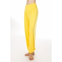 Meetneotime hlače za žene casual široke noge visoke strukske hlače od pune boje baggy cosy workout yoga