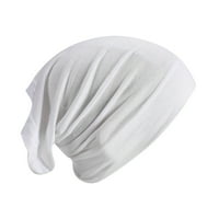 Dyfzdhu klizanje na prije vezive šalove za glavu ženske obrade turban kape za glavu za glavu za žene