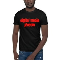 Digitalni medijski planer Cali stil kratkih rukava pamučna majica majica po nedefiniranim poklonima