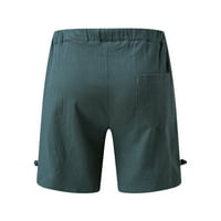 Ploknplq muške kratke hlače Muškarci Ljeto u boji kratki patchwork Sports Short Thether džepni pamučni