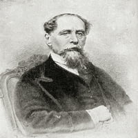 Charles John HuffAm Dickens, _ Engleski pisac i društveni kritičar viktorijanske ere viđenog ovdje stare